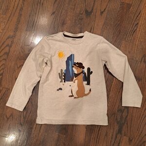 Gymboree boys size 7 prairie dog shirt